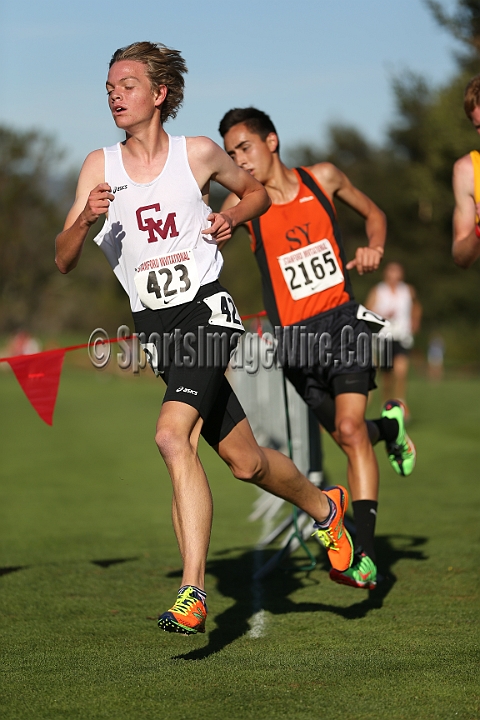 2013SIXCHS-007.JPG - 2013 Stanford Cross Country Invitational, September 28, Stanford Golf Course, Stanford, California.